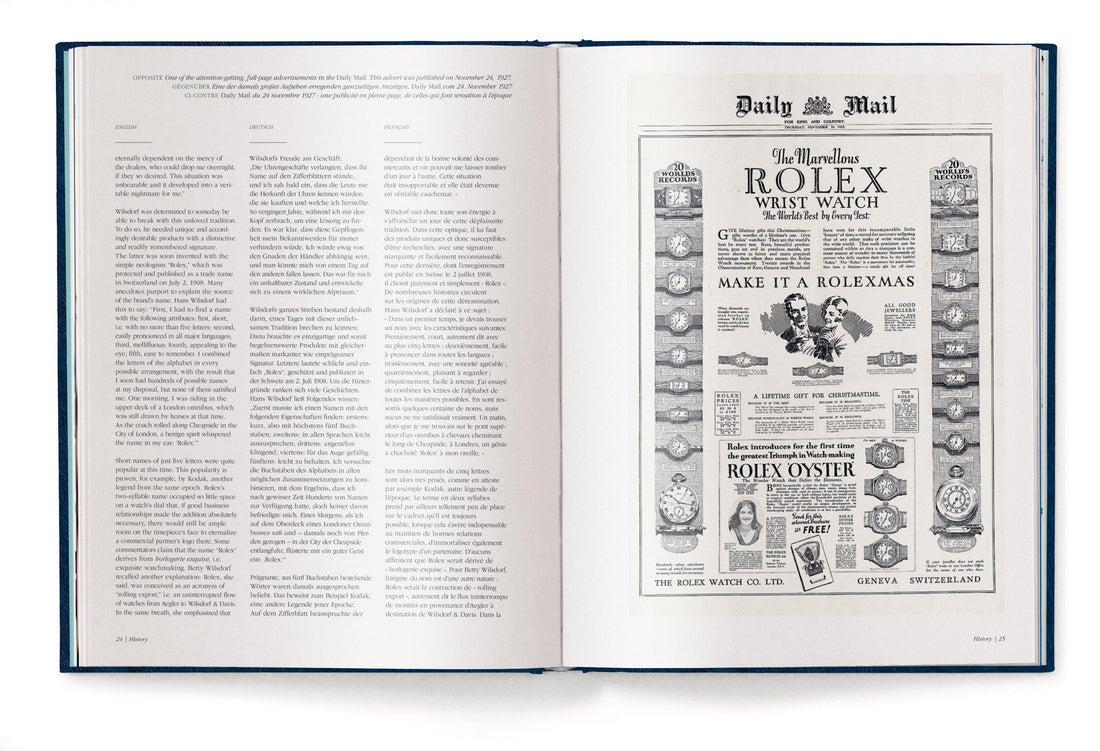 The Watch Book Rolex (Luxury edition)