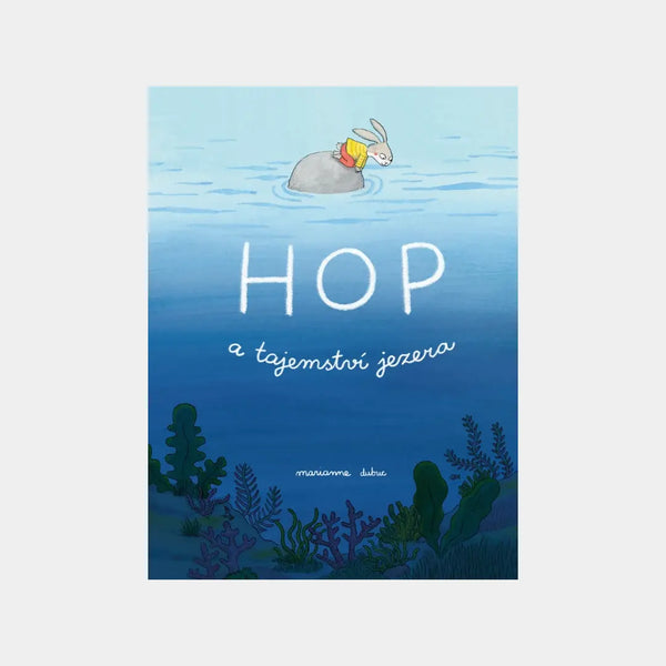 Hop a tajemstvi jezera Obálka knihy Book Therapy