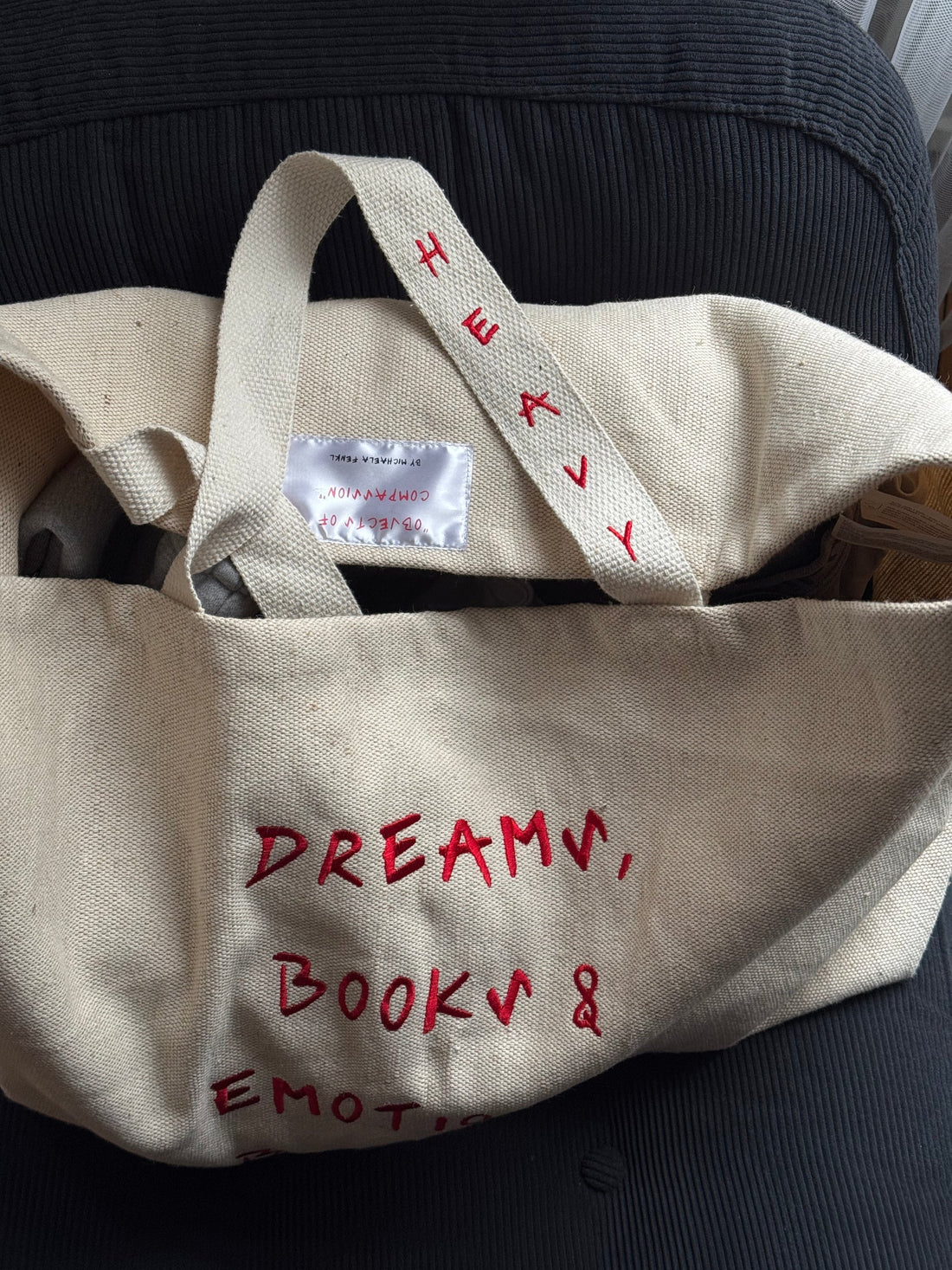 Michaela Fenkl - "Emotional Baggage" Tote Bag