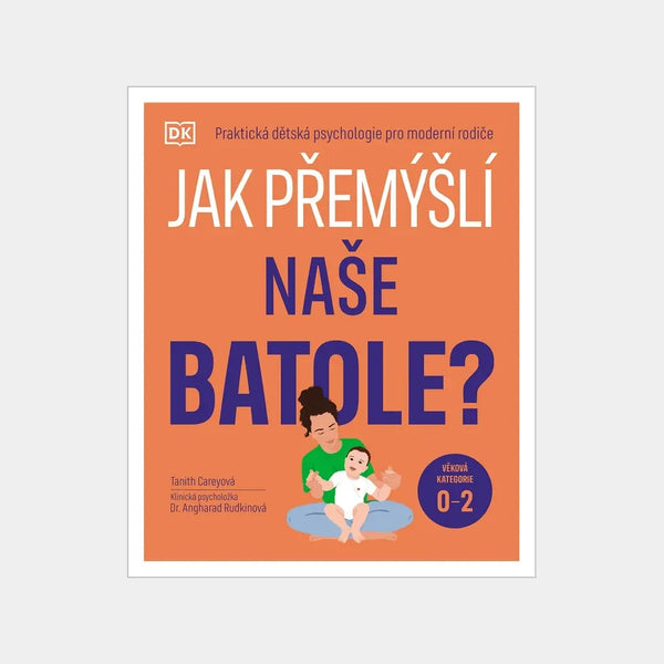 Jak přemýšlí naše batole? Obálka knihy Book Therapy