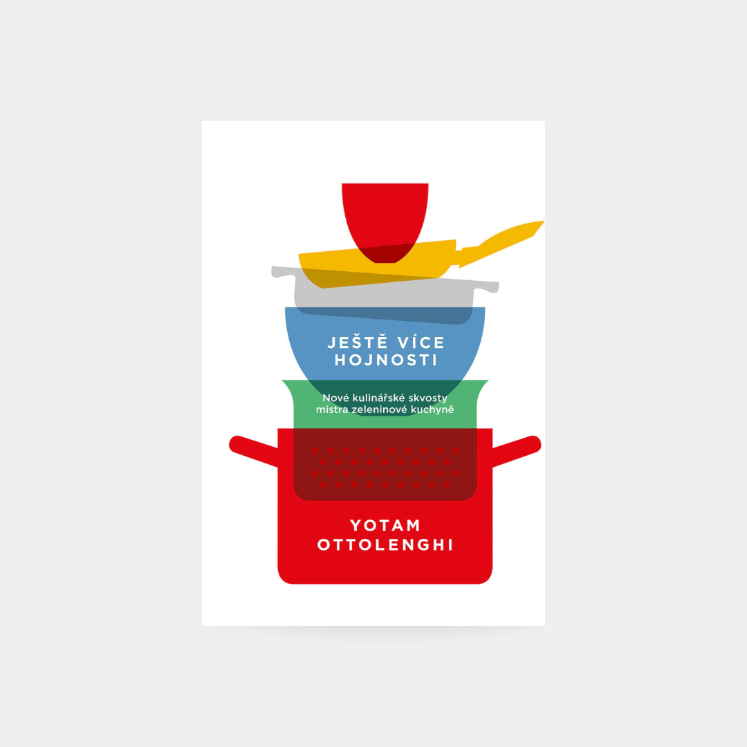 Ještě více hojnosti - Yotam Ottolenghi Obálka knihy Book Therapy