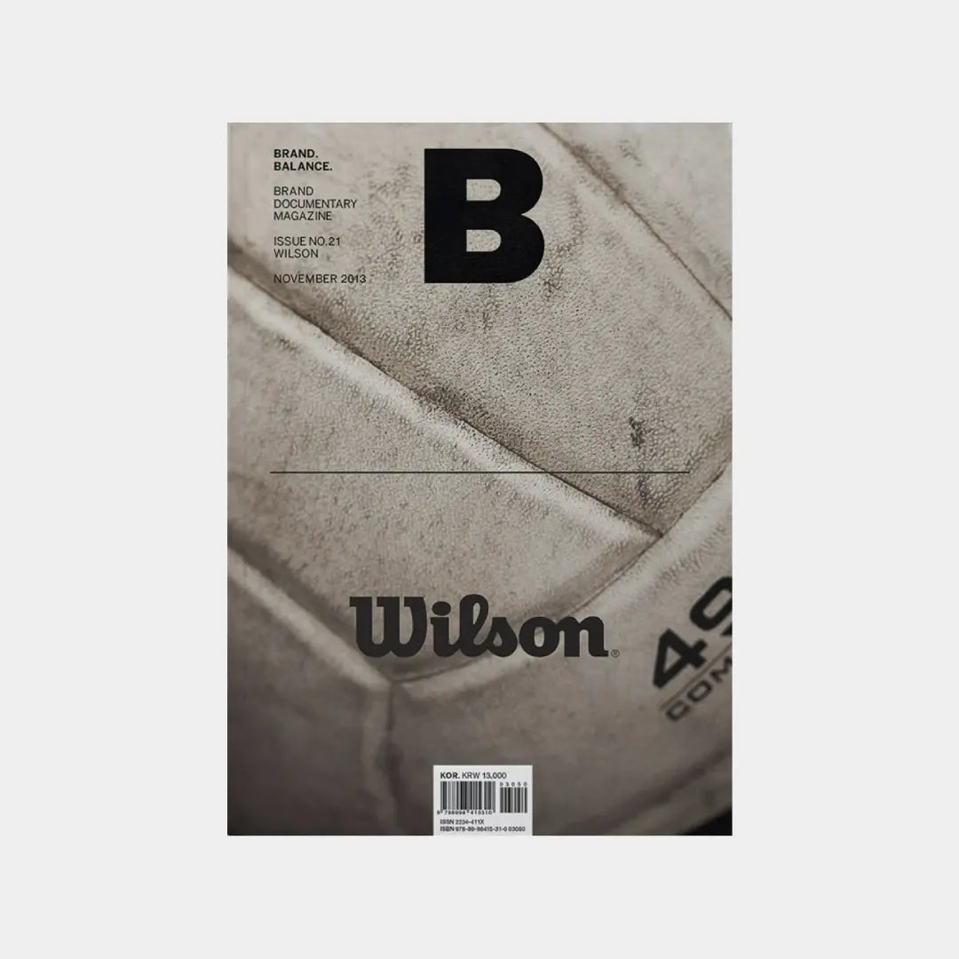 Magazine B Issue 21 WILSON