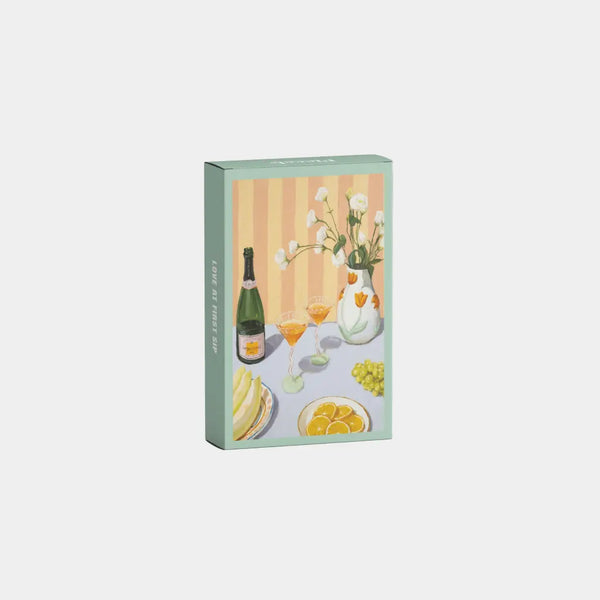 Mini-Puzzle Love at first sip, 99 Pieces Puzzle v Book Therapy