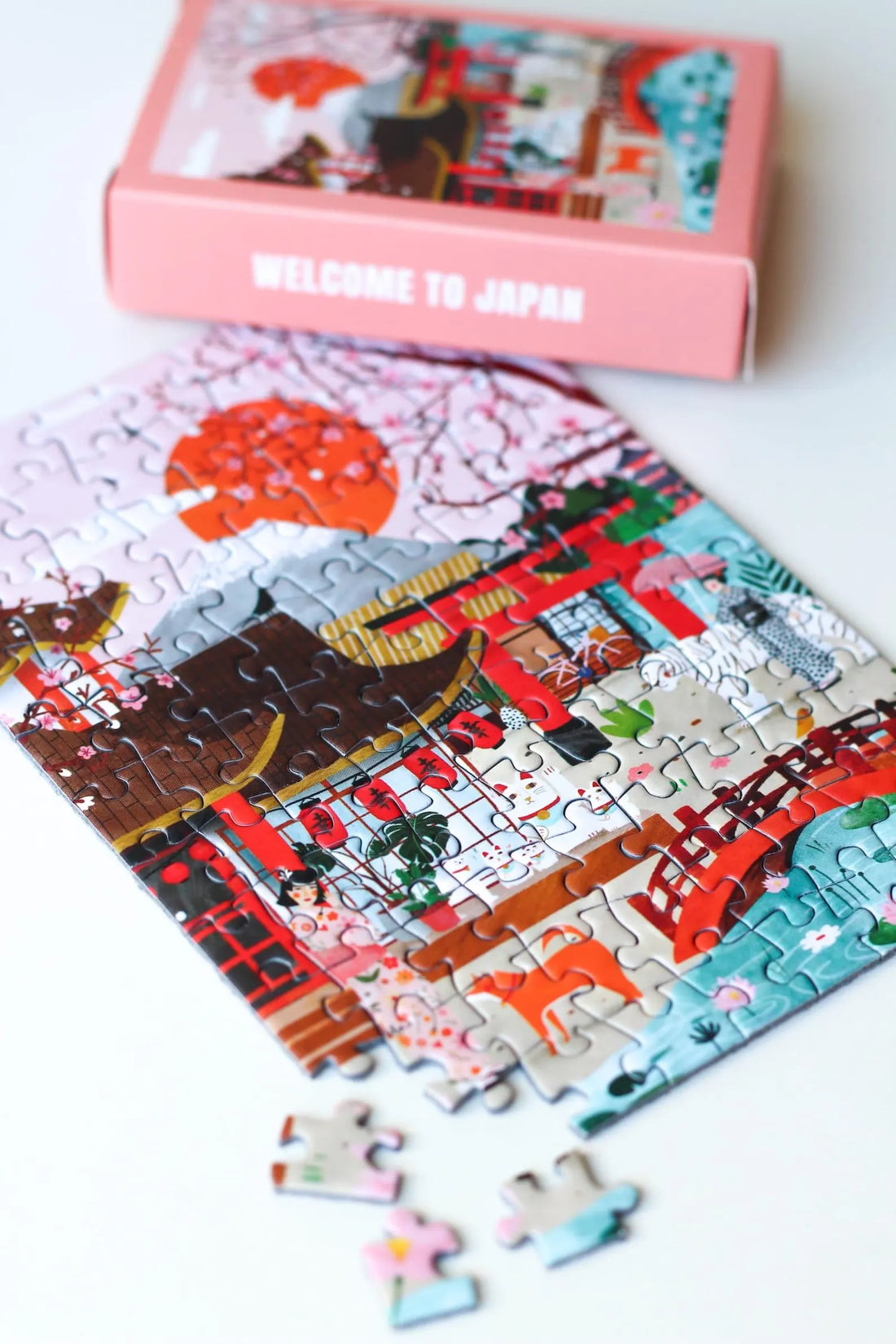 Mini-Puzzle Welcome to Japan, 99 Pieces