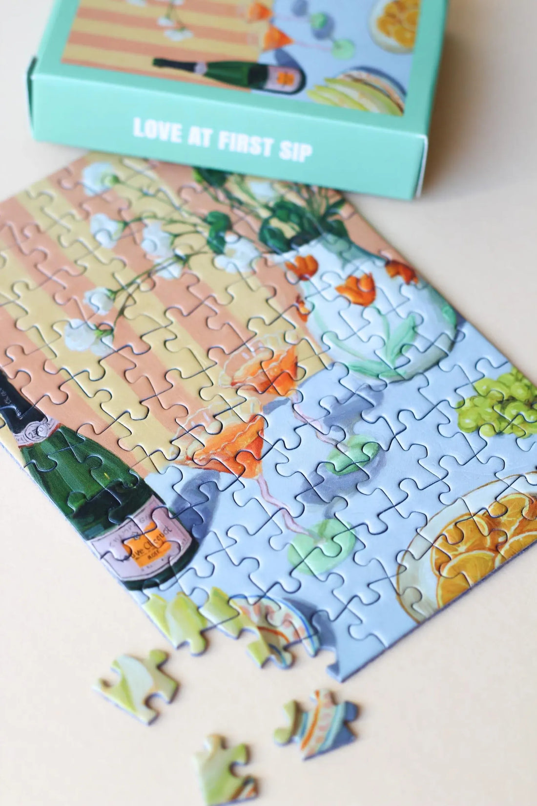 Mini-Puzzle Love at First Sip, 99 Pieces