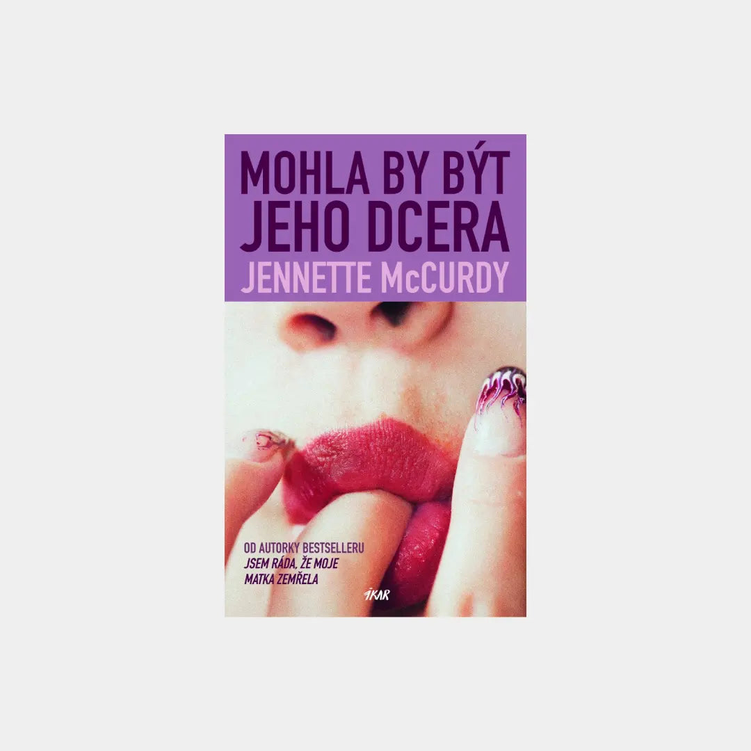 Mohla by být jeho dcera - Jennette McCurdy Obálka knihy Book Therapy