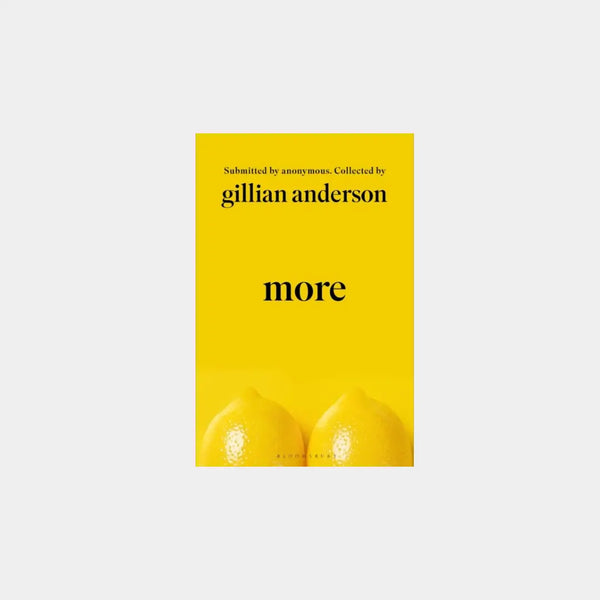More - Gillian Anderson Obálka knihy Book Therapy