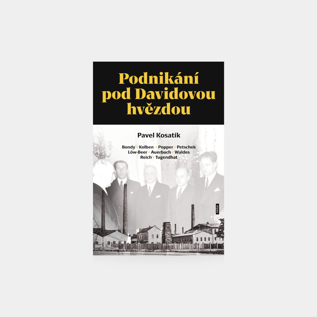 Podnikání pod Davidovou hvězdou - Pavel Kosatík Obálka knihy Book Therapy