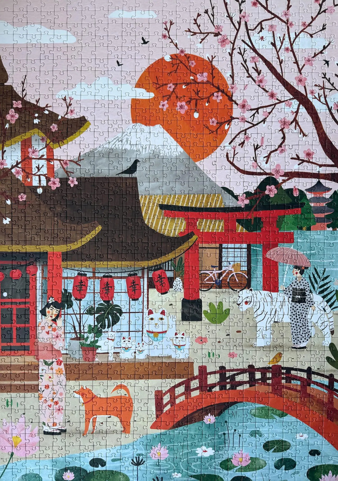 Puzzle Welcome to Japan, 1000 pieces