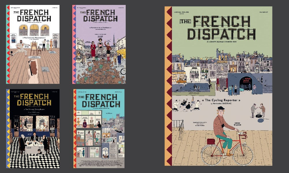 Kolekcja Wesa Andersona: wysyłka francuska