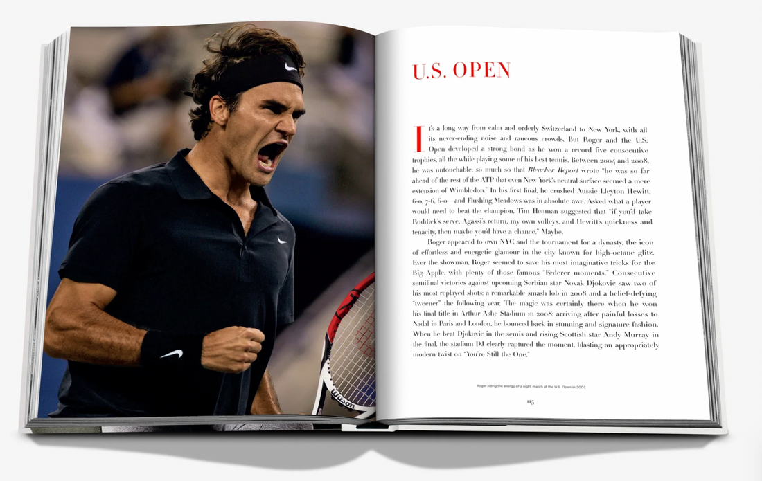 Federer (Designer Coffee Table Book by Assouline)