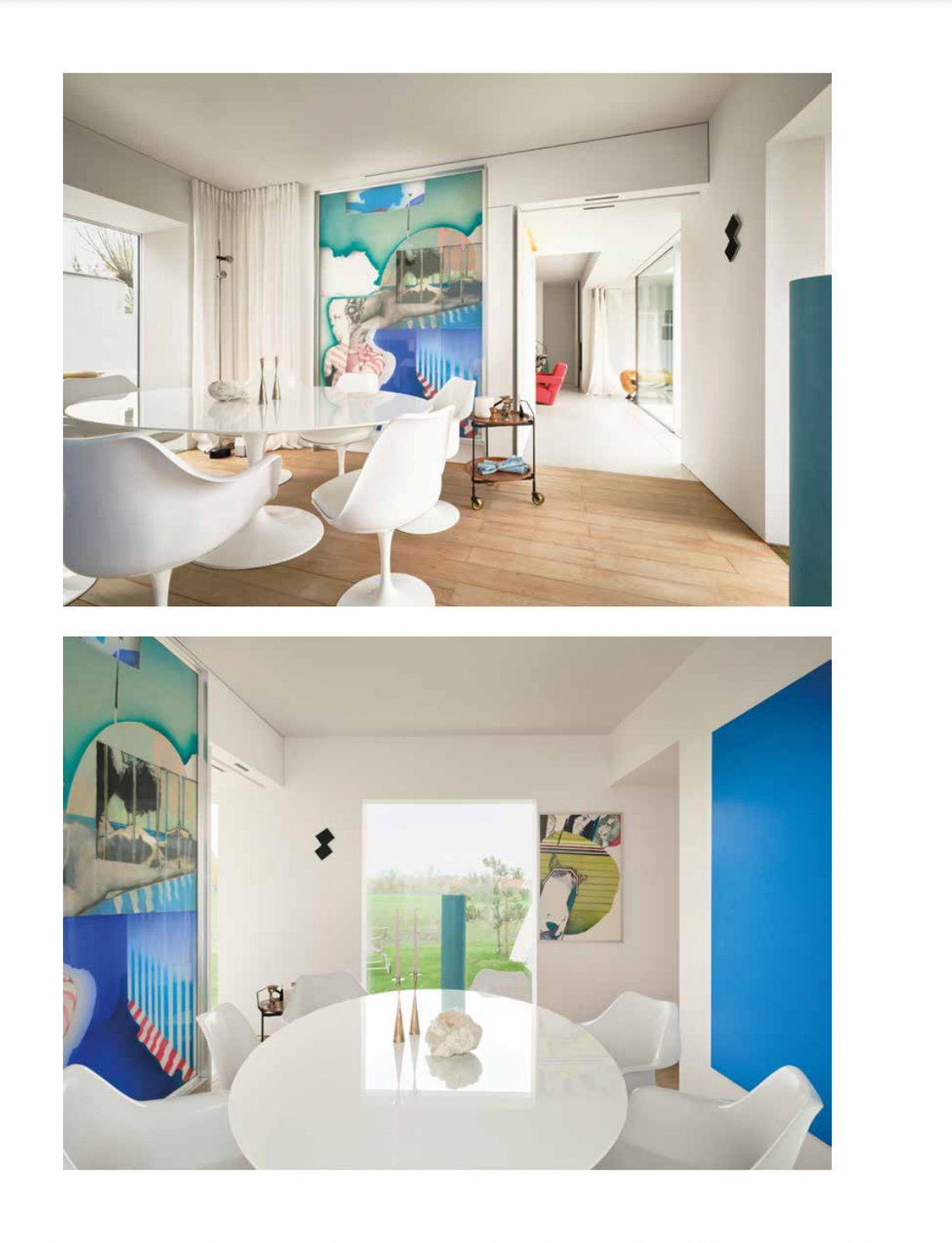 Knokke Le Zoute Interiors, Living By the Sea