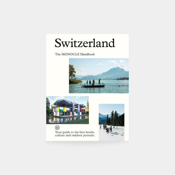 Switzerland: The Monocle Handbook Obálka knihy Book Therapy

