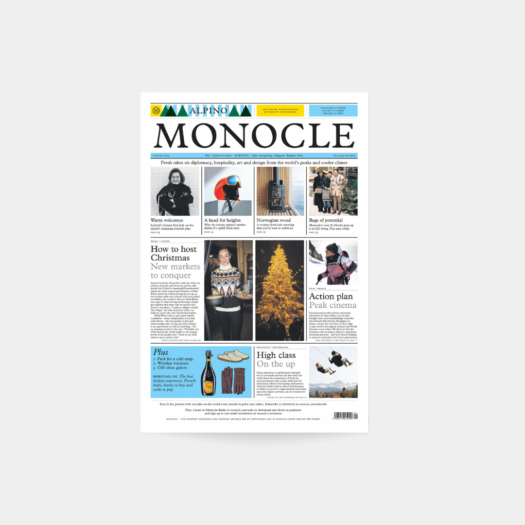 Monocle Alpino Newspaper - Winter 2024