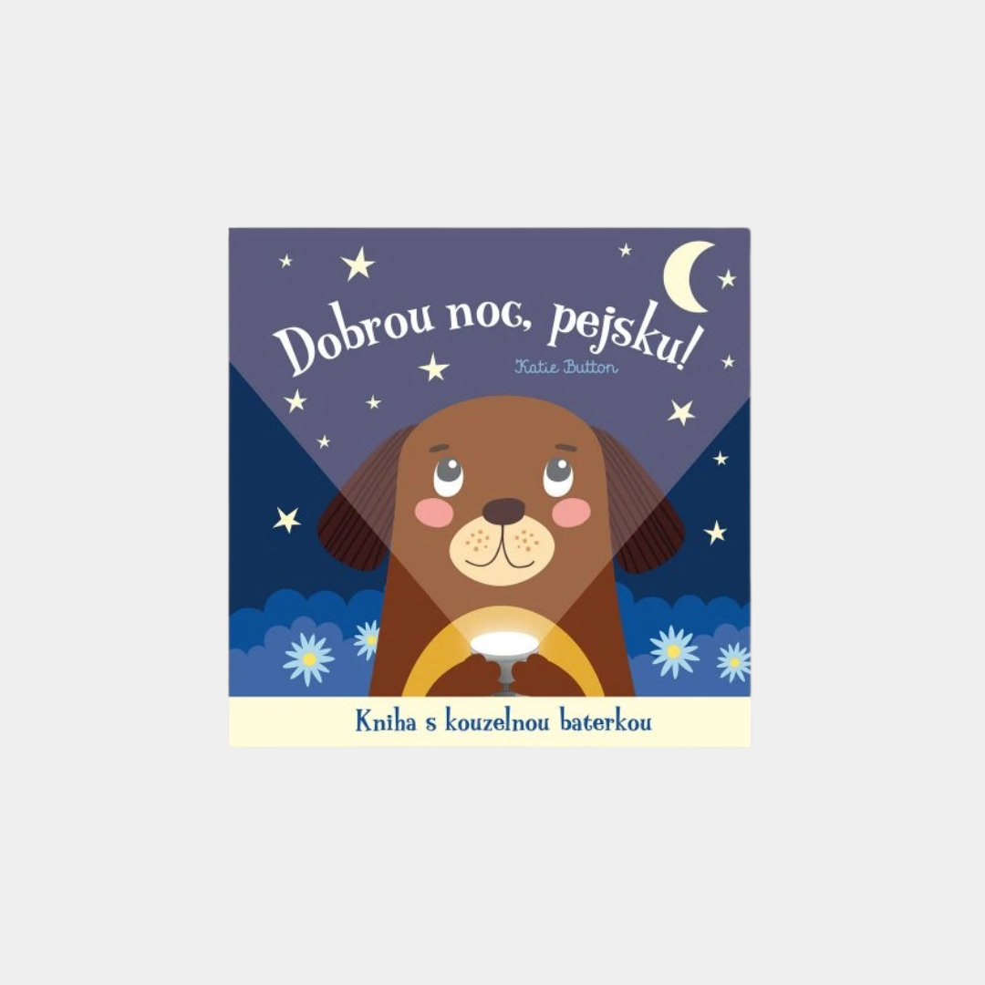 Dobrou noc, pejsku! – Kniha s kouzelnou baterkou