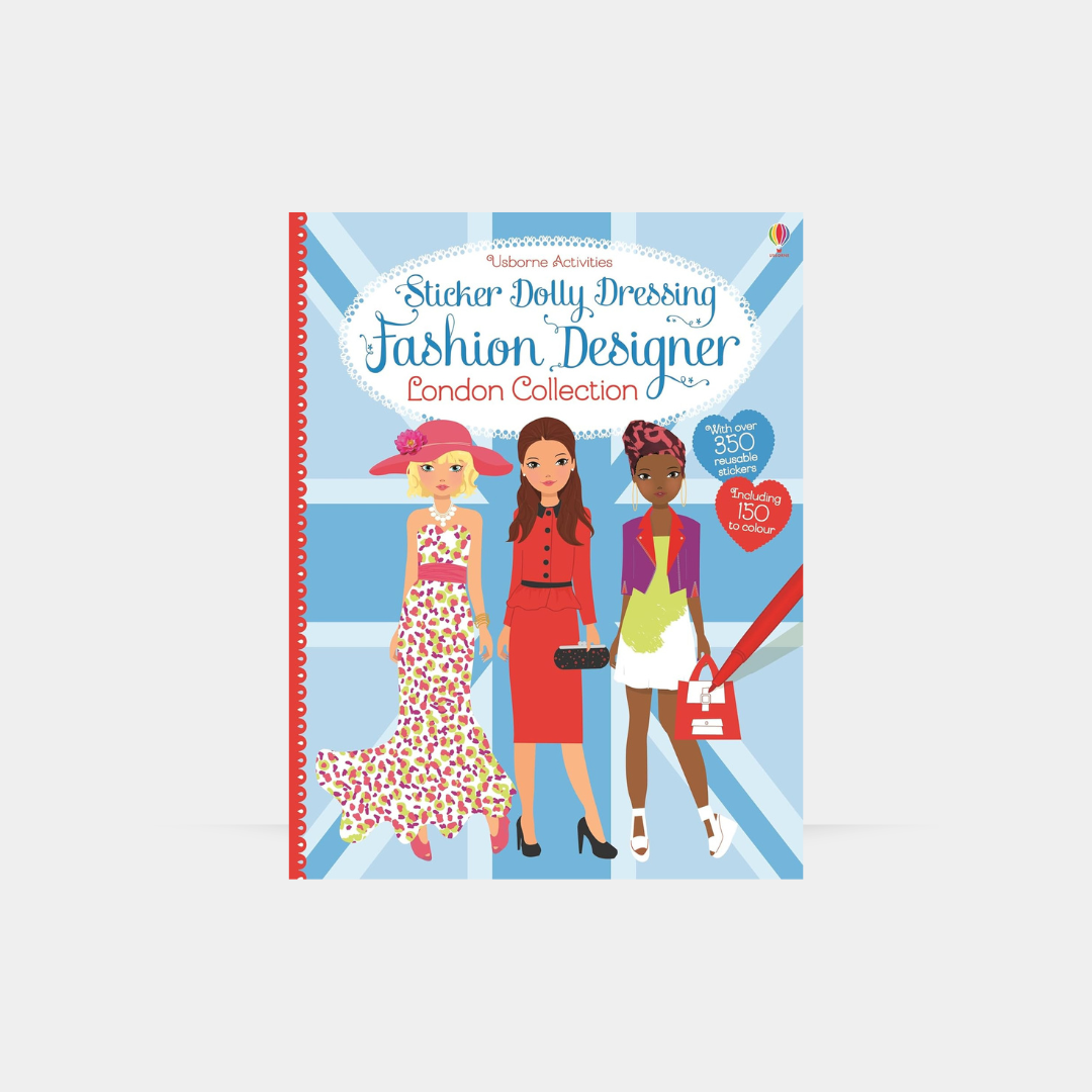 Sticker Dolly Dressing Fashion London