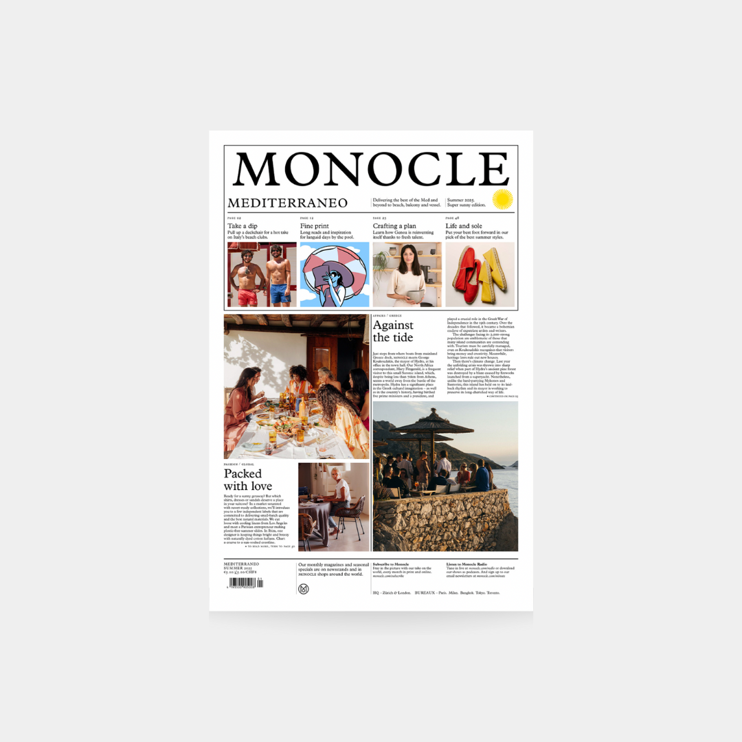 Monocle Mediterraneo Newspaper 2025