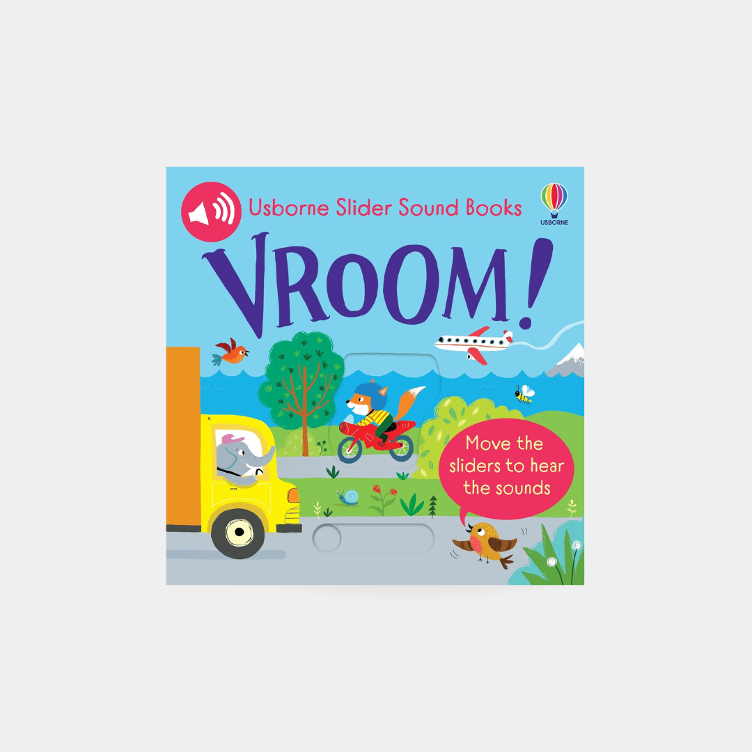 Slider Sound Books: Vroom!