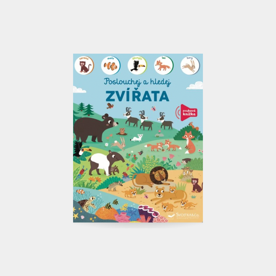 Zvířata - poslouchej a hledej