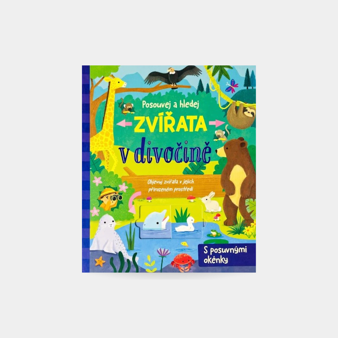 Posouvej a hledej - Zvířata v divočině
