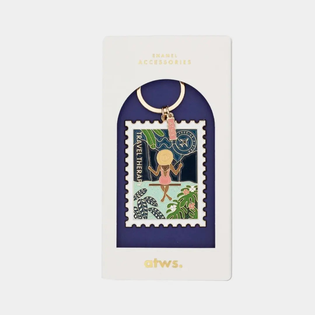 Travel Therapy - Keychain