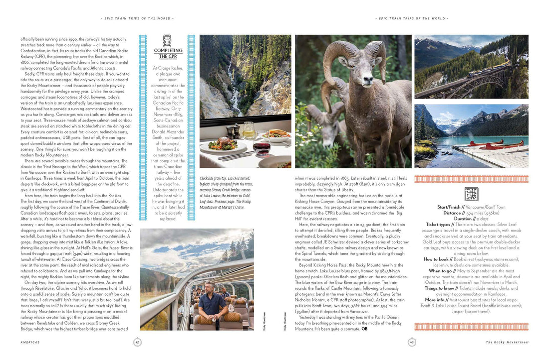 Epic Train Trips of the World