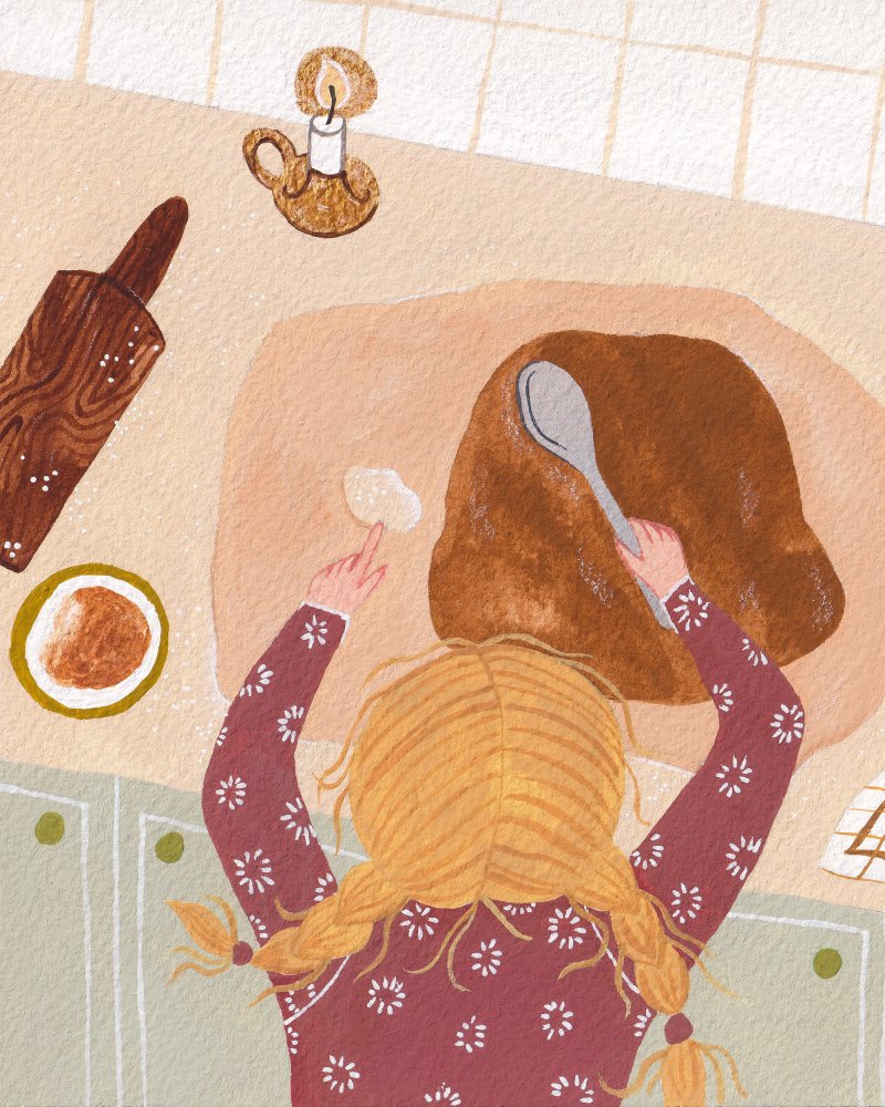 Elsa a skořicoví šneci