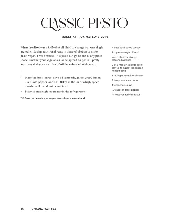 VEGANA ITALIANA – Taea Punzone