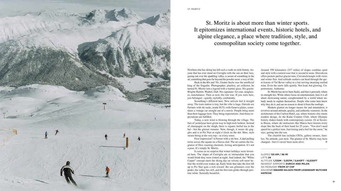 Art of Skiing: Iconic Slopes Around the Globe