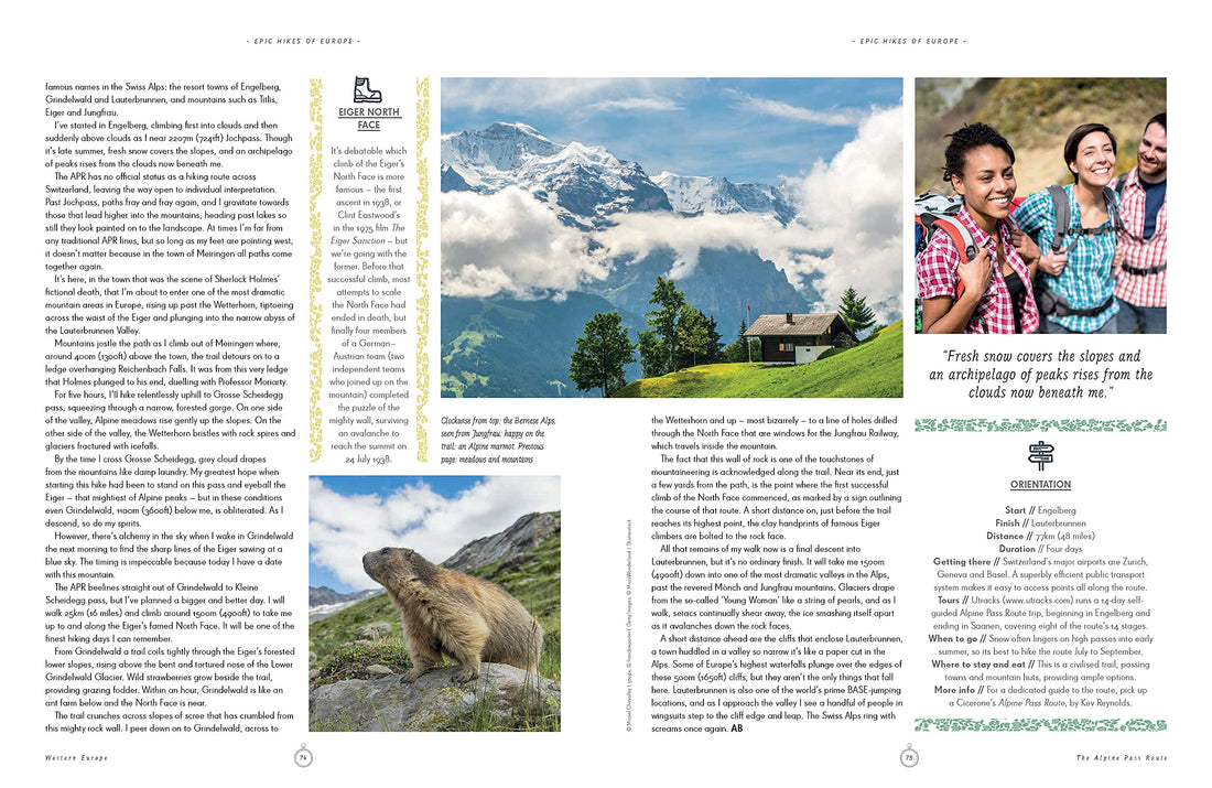 Lonely Planet Epic Hikes of Europe