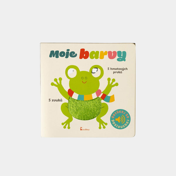 Moje kolory - książka audio i dotykowa