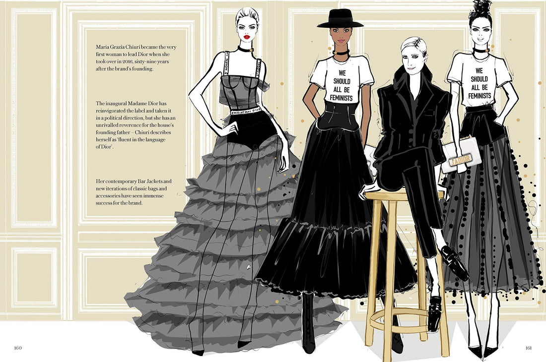 Christian Dior: Ilustrowany świat mistrza mody