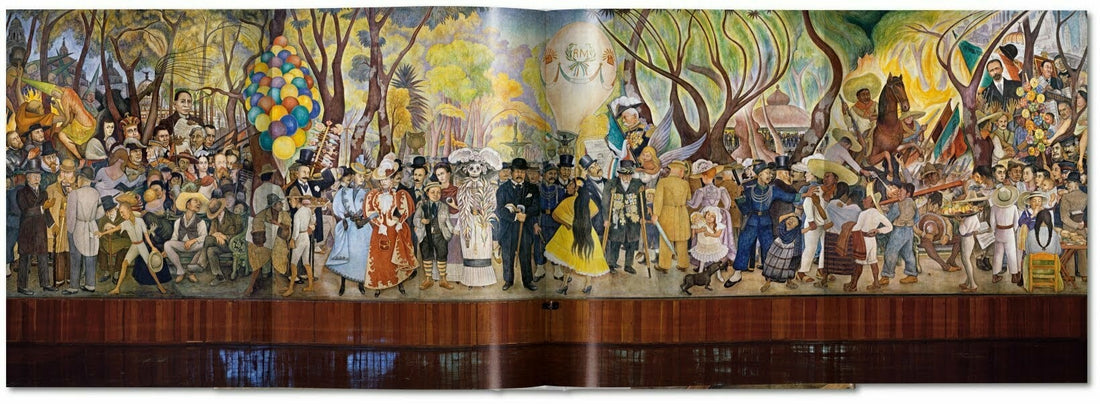 Diego Rivery. Kompletne murale