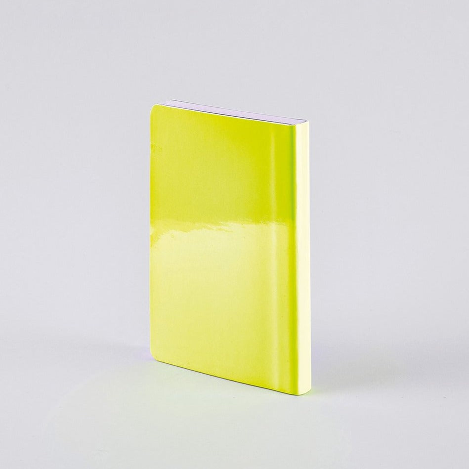 Blok, zápisník Nuuna: Candy S Neon Yellow