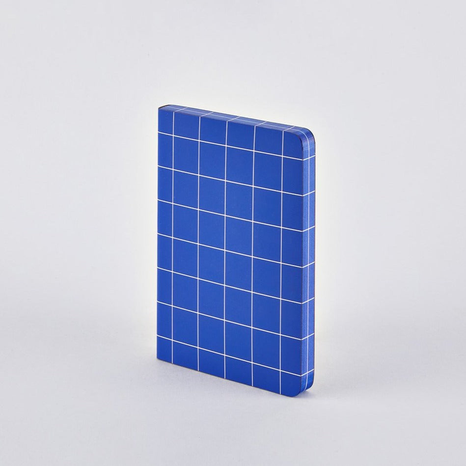 Blok, notatnik Nuuna: Graphic S Break the Grid Blue