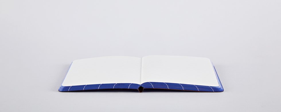 Blok, notatnik Nuuna: Graphic S Break the Grid Blue