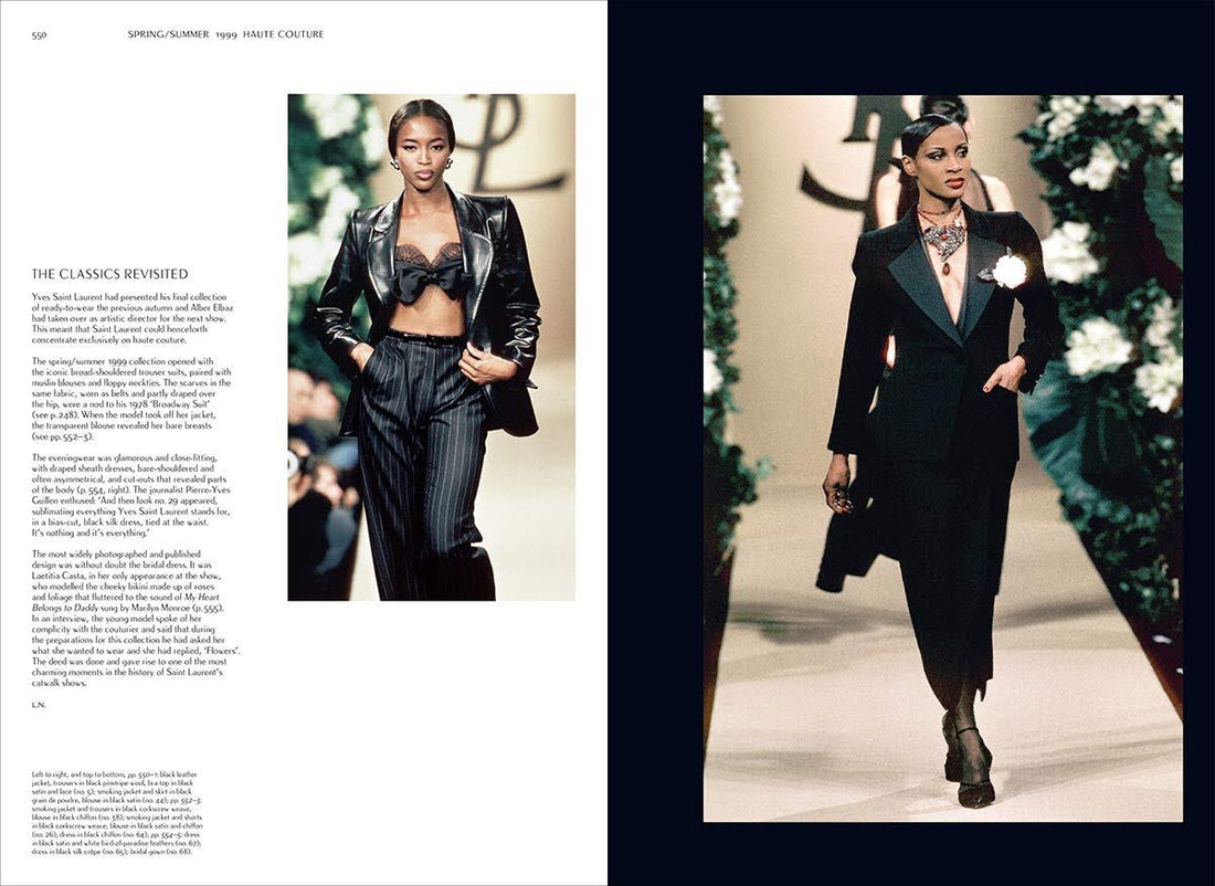 Wybieg Yves Saint Laurent: kompletne kolekcje Haute Couture 1962-2002