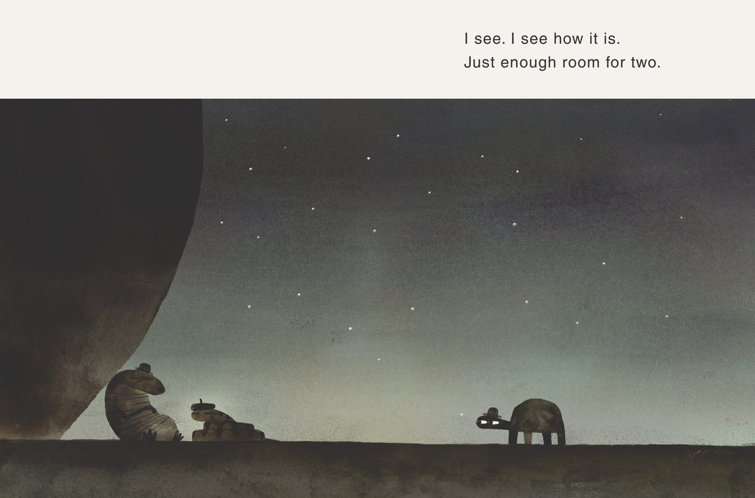 Skała z nieba, Jon Klassen