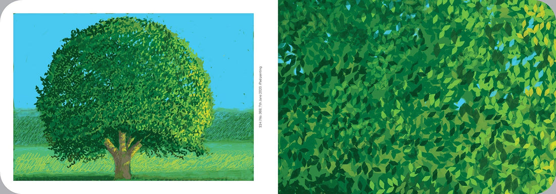 David Hockney: Nadejście wiosny w Normandii, 2020