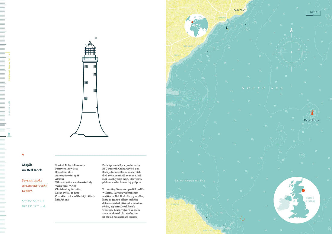 Atlas latarni morskich na końcu świata