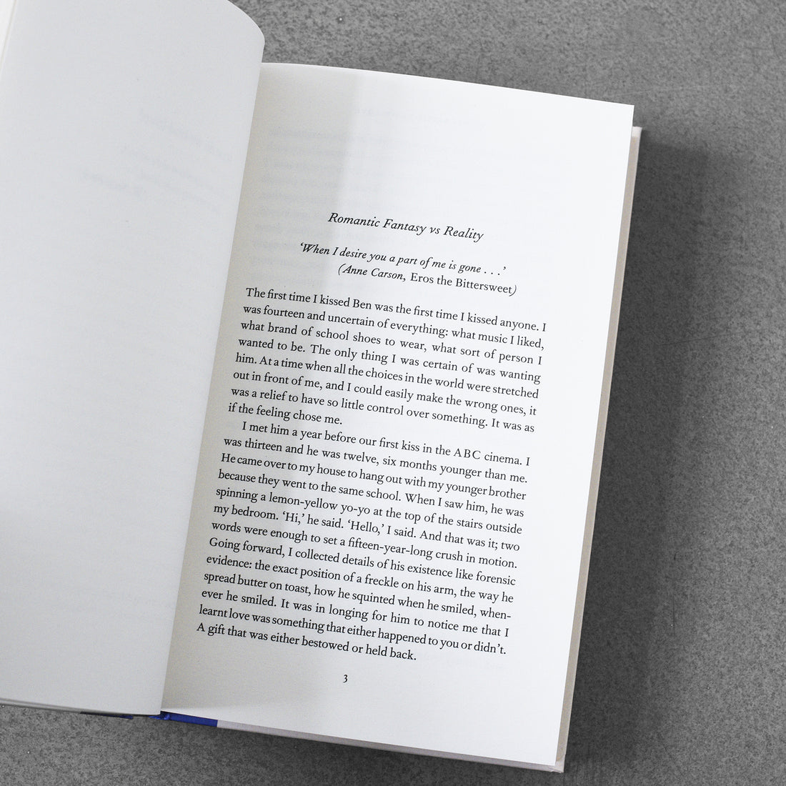 Rozmowy o miłości, Natasha Lunn HB