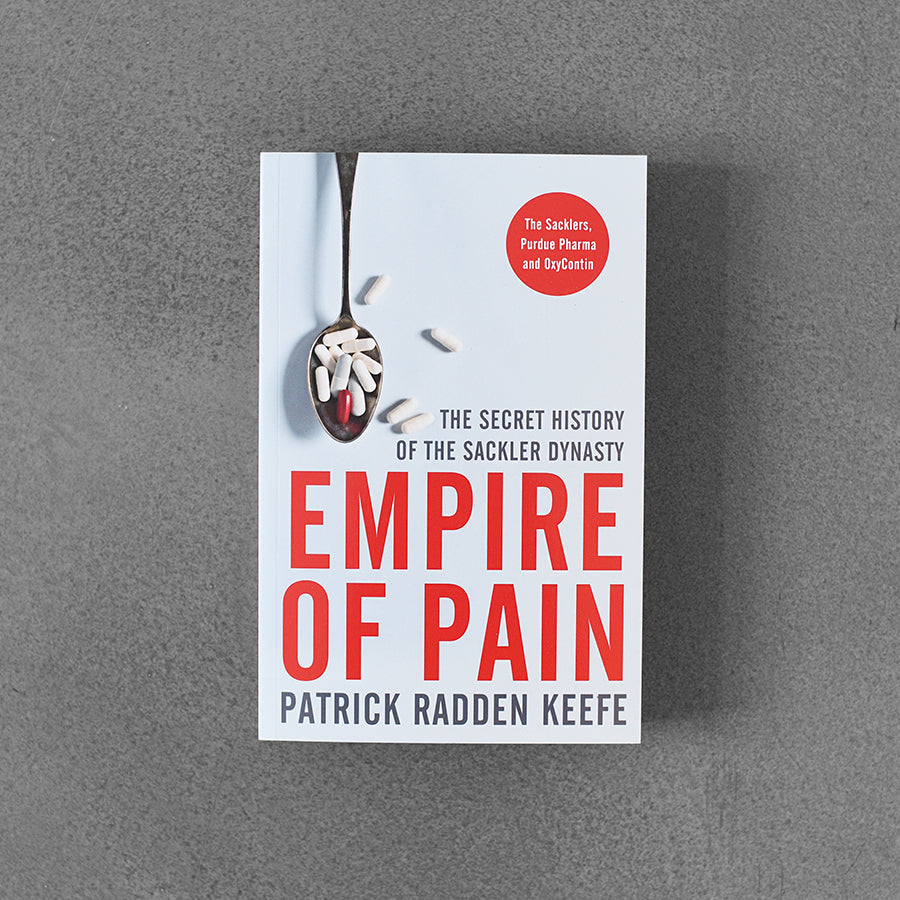 Imperium bólu: sekretna historia dynastii Sacklerów, Patrick Radden Keefe TPB