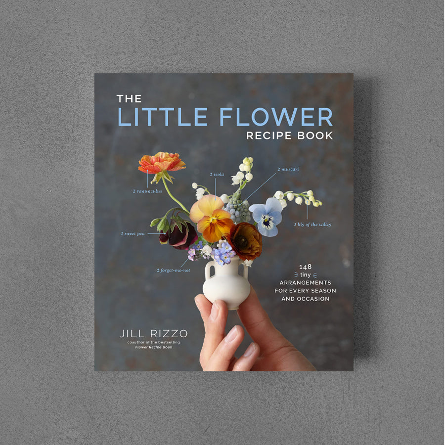 Książka z przepisami na małe kwiatki: 148 drobnych aranżacji na każdą porę roku i okazję - Jill Rizzo 