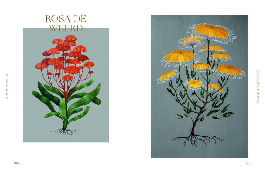 Inspiracja botaniczna: natura w sztuce i ilustracjach