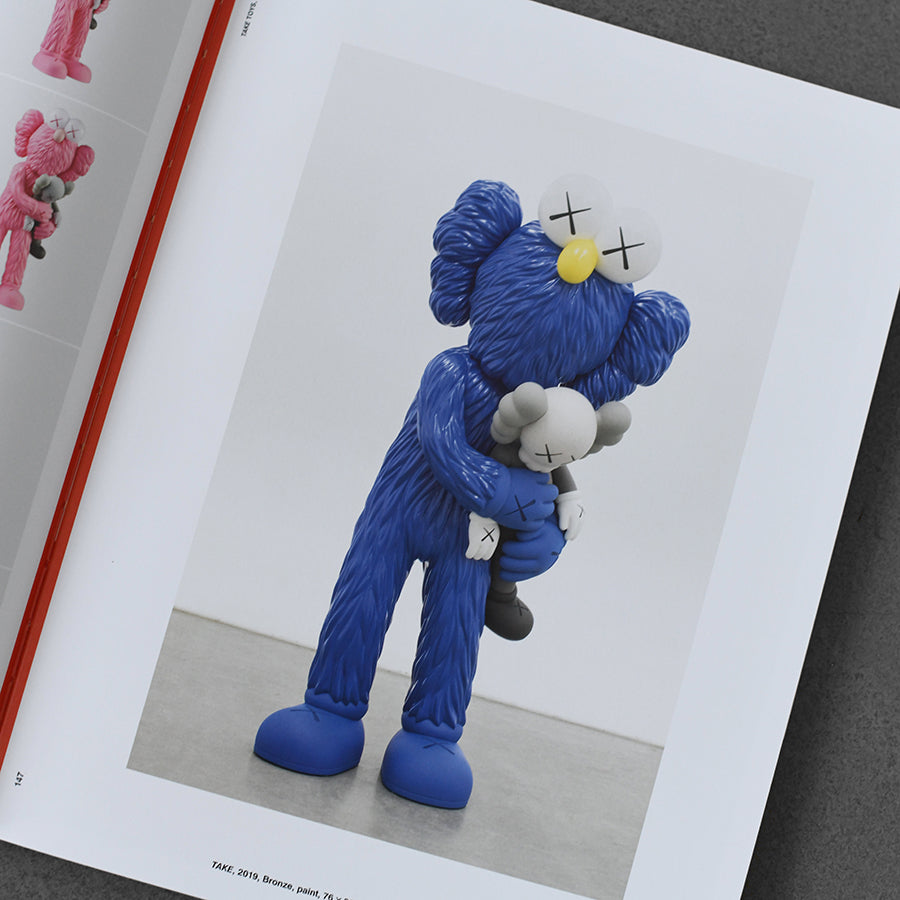 KAWS – Czarny na Różowym