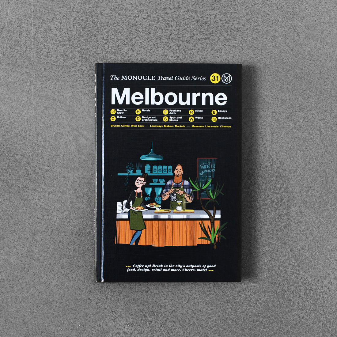 Seria przewodników turystycznych Monocle Melbourne