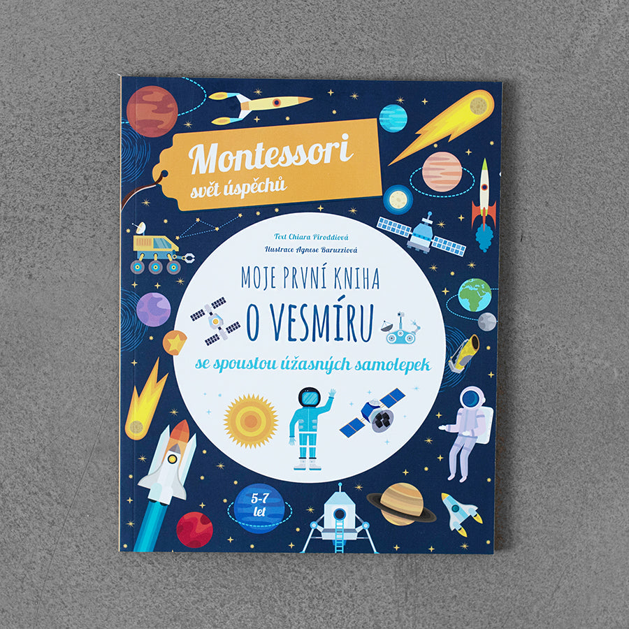 Moja pierwsza książka o kosmosie (Montessori: świat osiągnięć)
