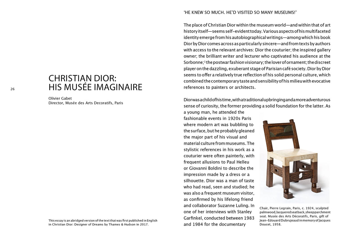 Artykuł redakcyjny Christiana Diora Silvany