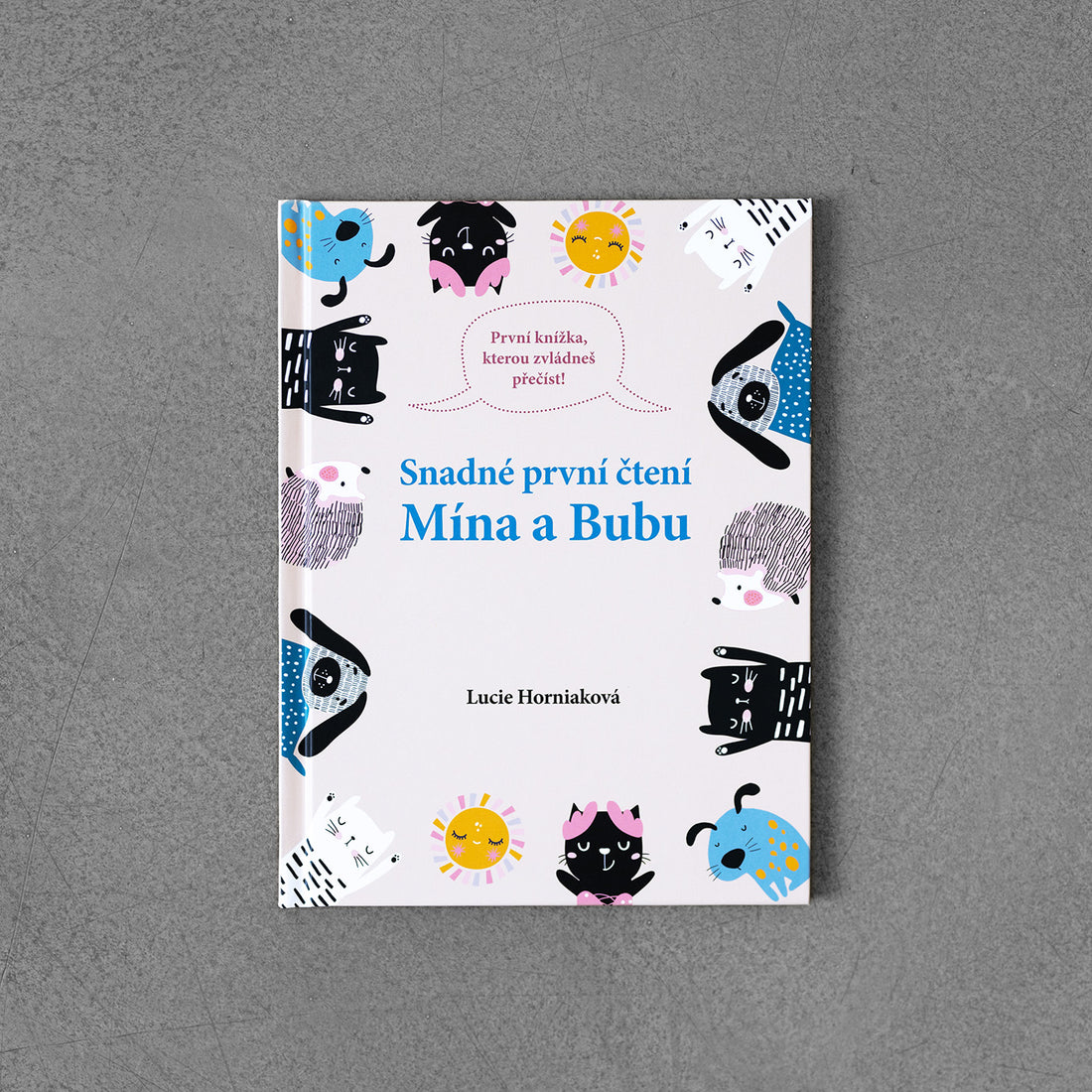 Łatwe pierwsze czytanie Míny i Bubu autorstwa Lucie Horniakovej