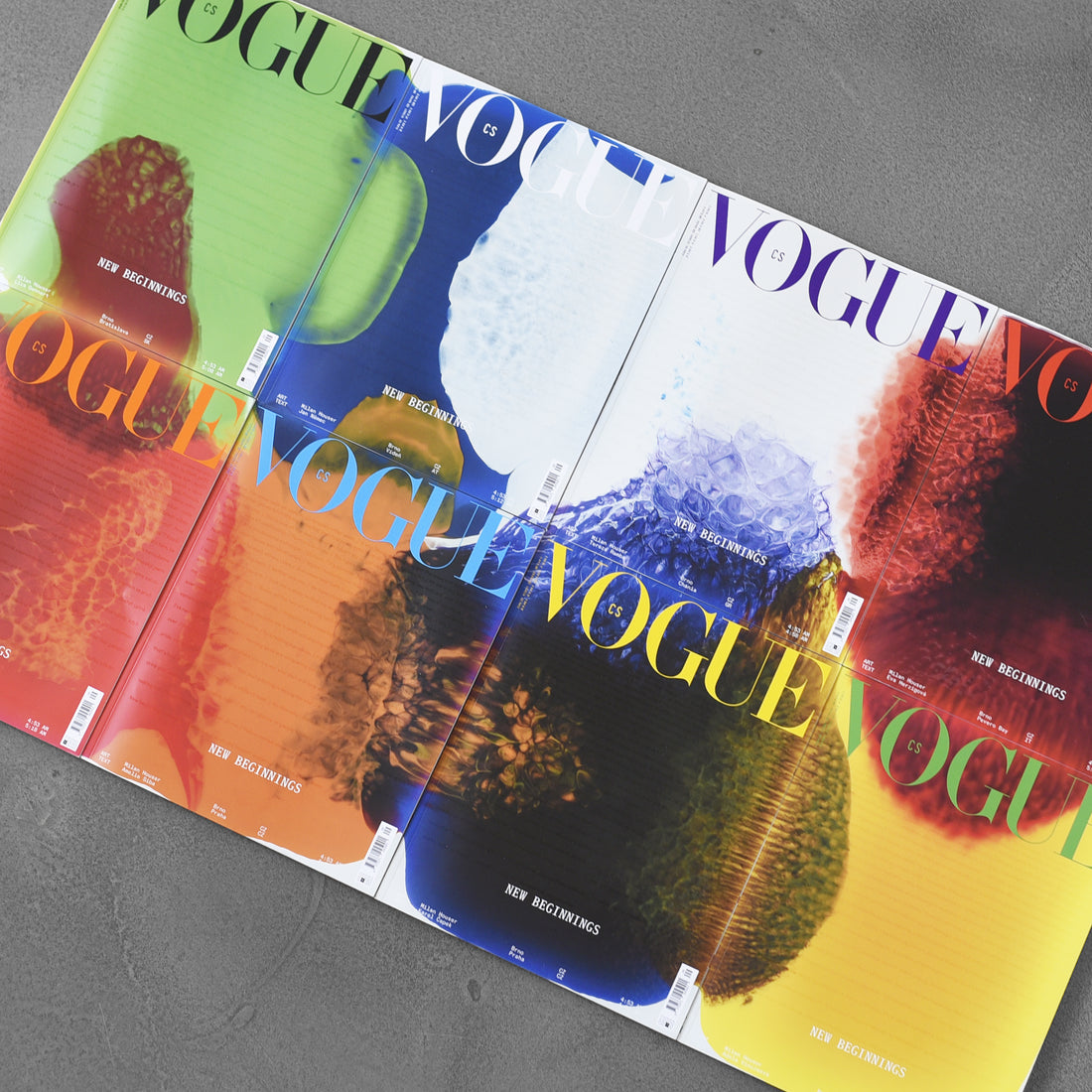 Vogue CS, 09.2021 (zestaw ośmiu okładek)